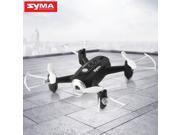 Syma Mini UFO Quadcopter X22W Wifi FPV Pocket Drone HD Camera Remote Control Nano Quadcopter Drone RTF Mode 2 Black
