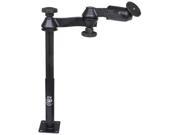 RAM VP SW1 129 Double Swing Arm with 12 Male Tele Pole 9 Female Tele Pole 2.5 Round Base AMPs Hole Pattern