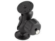 RAM 101U BL 1.5 Diameter Ball Mount with Short Double Socket Arm 2 2.5 Round Bases Universal AMPs Hole Pattern Locking Knob