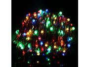Er Chen 30m 300 LED Outdoor Christmas Fairy Lights Warm White Copper Wire LED String Lights Starry Light US Power Adapter Multicolor