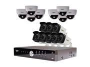 Aero HD 1080p 16 Ch. Video Security System with 16 Indoor Outdoor Cameras