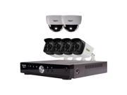 Aero HD 1080p 8 Ch. Video Security System with 6 Cameras