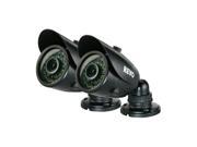 Revo RCBS30 3BNDL2 Indoor Outdoor Bullet Surveillance Camera with Night Vision Black 2 Pack