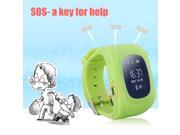 Excelvan Q50 Kids Smart Watch GPS LBS Double Location Children Safe Watch Activity Tracker 2G GSM Micro SIM SOS Call for Android IOS