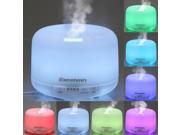 Excelvan 500ml Aroma Diffuser Ultrasonic Humidifier LED 7 Color Changing Lamp Light Lonizer Air Purifier