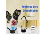 Rechargeable Waterproof Anti Bark No Barking Dog Pet Trainning Collar Electric Shock Adjustable Sensitivity US Plug