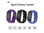 OLED Heart Rate Monitor Bluetooth Sport Smart Watch Bracelet Fitness Tracker for IOS Android Smartphone