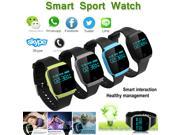 Bluetooth OLED Smart Bracelet Wrist Watch Band Health Waterproof Pedometer Activity Fitness Tracker for iOS and Android Phone