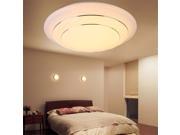 24W Round LED Flush Mount Ceiling Light 3500k 6400k 4000 Lumens Downlight Lighting Natural Warm White for Living Room Kitchen