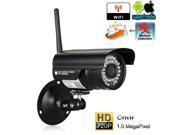 HD 720P Wireless WiFi IP Camera ONVIF Waterproof CCTV Home Security Camera System Mobile View Night Vision Motion Detection Email Alarm