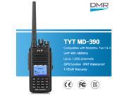 TYT MD 390 DMR LCD Digital Two Way Radio UHF 400 480MHz 1000CH 5W Walkie Talkie Waterproof With GPS