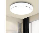 18W Round LED Ceiling Lights Flush Mount Fixture White Natural White Warm White 3 Modes 3500k ~ 6400k for Bedroom Living Room Kitchen