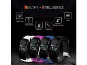 Diggro H3 Heart Rate Monitor Bluetooth 4.0 Smart Bracelet Watch Pedometer Calorie Counter Activity Fitness Tracker for Android and IOS Smart Phone