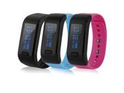 OLED Bluetooth 4.0 Smart Bracelet Wristband Watch Waterproof Sports Pedometer Step Counter Sleep Monitor for Android IOS