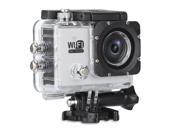 1080P Full HD WIFI 2 Action Sports Camera 12MP 45M Waterproof DV DVR Camcorder Anti Shaking Sliver