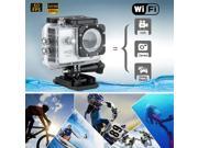 WiFi Full HD 1080P Action Sports Camera 12MP Waterproof Video DV Camcorder 170° Wide angle Lens