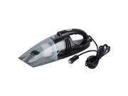 Car Vacuum Cleaner Portable 12V 75W Wet Dry Super Cyclone Handheld Vacuum Cleaner for Car Vehicle 4M Power Cord Black