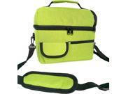 PuTwo Lunch Bag Insulated Tote Large Capacity with Adjustable Shoulder Strap Lunch Bag Allerbaby New Green