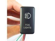 Fog Light Push Switch For Toyota FJ Cruiser Fortuner Hilux Tacoma with Red LED