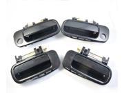 New For Toyota Camry 92 96 Outside Door Handles Front Rear Left Right 4PCS Black