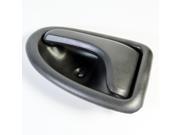 New INNER LEFT DOOR HANDLE PULL BLACK For RENAULT CLIO II MEGANE I SCENIC I