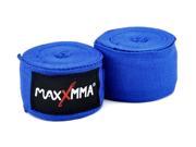 MaxxMMA Bamboo Hand Wraps 180 Boxing MMA Punching Protection Blue