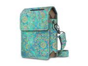 For Fujifilm Instax SHARE SP-2 Smart Phone Printer Leather Case Bag Cover w/ Removable Shoulder Strap, Shades of Blue