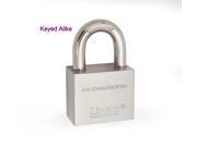 Keyed Alike 100% Stainless Steel Padlock 1 1 2 Marine lock all weather proof High quality padlock 8008
