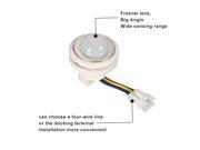 Newest 1pcs 40mm PIR Infrared Ray Motion Sensor Switch time delay adjustable mode detector switching Hot Sale Sensors