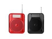 LONGRUNERL 68 Multifunctional Compact Voice Amplifier FM Radio Speaker Music Player Loudspeaker Portable Voice Amplifier