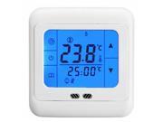 New Electric Unit High quality LCD Heating Thermostat Room Controller Backlit Digital Programmable Underfloor Blu ray