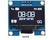 White 1.3 inch OLED screen 128x64 LCD screen For ARDUINO IIC interface