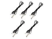 5pcs lot High temperature NTC temperature sensor 10K 1% 3950 accuracy temperature sensing probe MF58