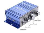 HY 2001 20W MAX R.M.S 10W Mini 2CH Hi Fi Stereo Audio Output Power Amplifier 3.5mm Audio Compatible with Motorcycle Mp3 Mp4
