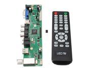 SuperiPB Universal LCD Controller Board Resolution TV Motherboard VGA HDMI AV TV USB HDMI Interface Driver Board
