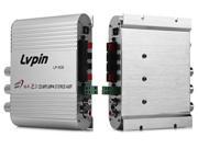 Lvpin LP 838 Durable Portable Car Motorbike Computer Power Amplifier Hi Fi 2.1 Support USB MP3 FM SD DVD Stereo Bass Amplifier