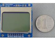 Blue 84X48 Nokia 5110 LCD Module With Blue Backlight With Adapter PCB For Arduino