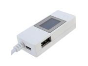 SuperiPB Generation LCD Dual USB Mini Voltage and Current Detector Mobile Power USB Charger Tester Meter
