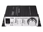 Lepy LP 2024A Multifunctional Portable Wireless 2CH 12V HiFi Audio Car Amplifier Support FM Audio with AUX Noise Cancelling