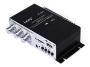 Lepy LP A68 Portable 12V HiFi Car Audio Amplifiers Support FM SD USB Input withDC 12V Input Support RCA