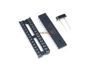 SuperiPB 30pcs lot 10pcs ATMEGA328P PU 10pcs DIP Socket 10pcs 16MHz crystal K