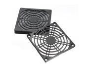 Black 80mm Dustproof Case Cool Fan Dust Filter Mesh Protector Cover for Computer