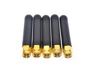 5PCS SMA GSM antenna Quad Band 850 900 1800 1900 MHz GSM antenna SMA plug connector SIM900A SIM800C SIM808 SIM800L