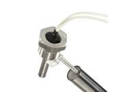 Silver Stainless Steel SUS CR Horizontal Tank Liquid Float Switch Water Level Sensor Stainless Steel