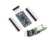 Pro Mini atmega328 5V 16M Arduino Compatible CP2102 USB 2.0 to UART TTL module