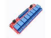 High Low level trigger 8 channel relay control panel PLC relay 24V module for arduino 8 road 24V Relay Module