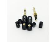 10PCS High Quality 3.5 mm Male 4 Pole Headphone Plug Stereo Audio Jack Connector for 4mm Cable Adapter