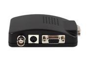 2pcs BNC to VGA Converter Box CCTV S Video Connector BNC to VGA Video PC Converter Adapter