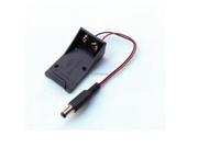 SuperiParts 5.5*2.1 mm 9V Battery Holder Box DC Plug Socket Battery Holder For Arduino