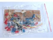 SuperiParts DIY electronic suite CD4017 NE555 Double color flashing lights circuit of electronic production parts diy kit
